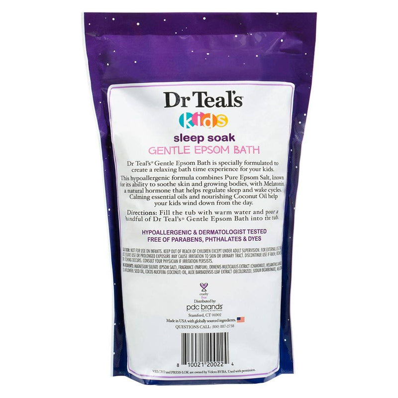 Dr Teals Kids Gentle Epsom Bath Sleep Soak 909g