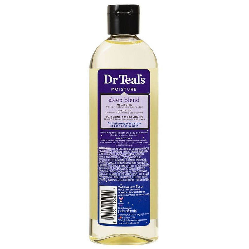 Dr Teals Moisturizing Bath & Body Oil Sleep Blend 260ml