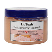 Dr Teals Pink Himalayan Salt Scrub Restore & Replenish 454g