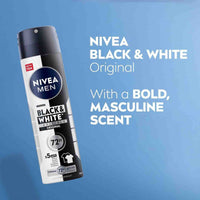 Nivea Men Deodorant Spray Black & White 150ml