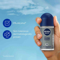 Nivea Men Deodorant Roll On Silver Protect 50ml