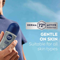 Nivea Men Deodorant Roll On Silver Protect 50ml