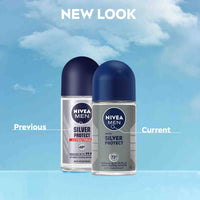 Nivea Men Deodorant Roll On Silver Protect 50ml
