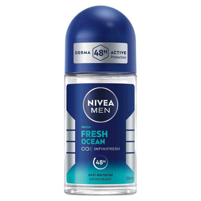 Nivea Men Deodorant Roll On Fresh Ocean 50ml