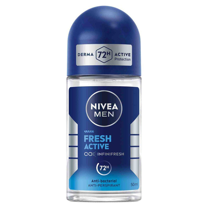 Nivea Men Deodorant Roll On Fresh Active 50ml