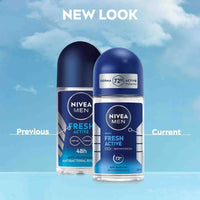 Nivea Men Deodorant Roll On Fresh Active 50ml