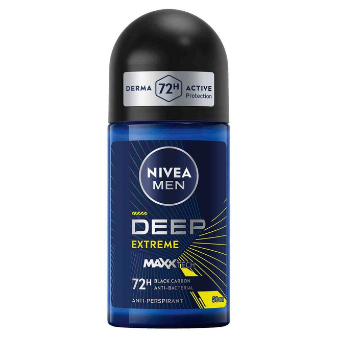 Nivea Men Deodorant Roll On Deep Extreme 50ml