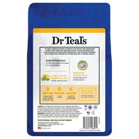 Dr Teals Pure Epsom Salt Soaking Solution Prebiotic Lemon Balm 1.36kg