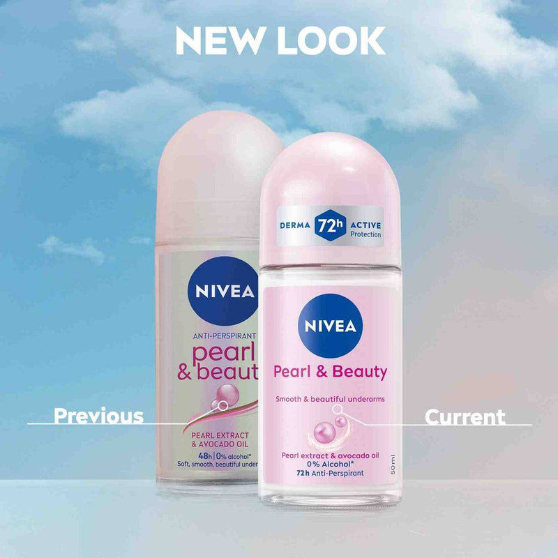 Nivea Women Deodorant Roll On Pearl & Beauty 50ml