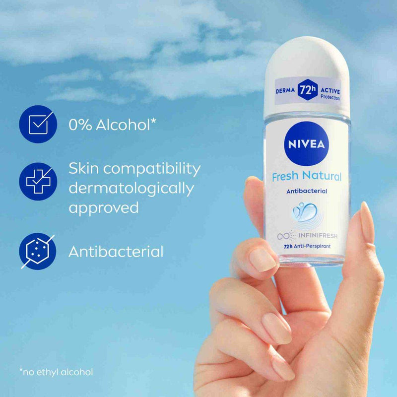 Nivea Women Deodorant Roll On Fresh Natural 50ml