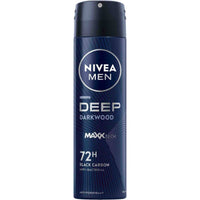 Nivea Men Deodorant Spray Deep Black Carbon 150ml