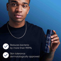 Nivea Men Deodorant Spray Deep Black Carbon Espresso 150ml