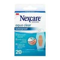 Nexcare Bandages Absolute Waterproof 26x57mm 20 Plasters