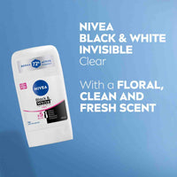 Nivea Women Deodorant Stck Black & White Original 50ml