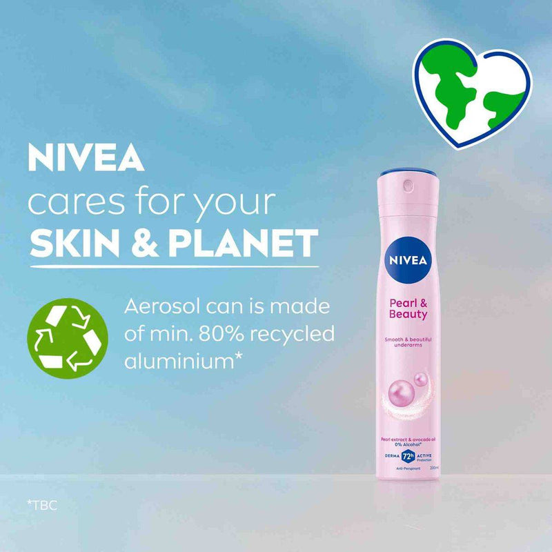 Nivea Women Deodorant Spray Pearl & Beauty 200ml