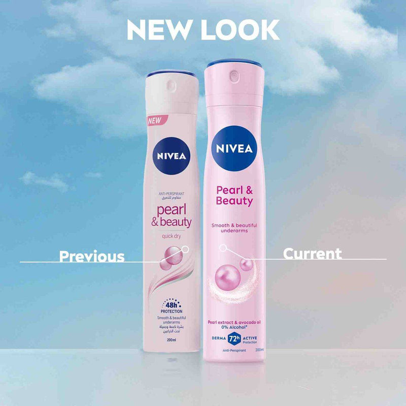 Nivea Women Deodorant Spray Pearl & Beauty 200ml