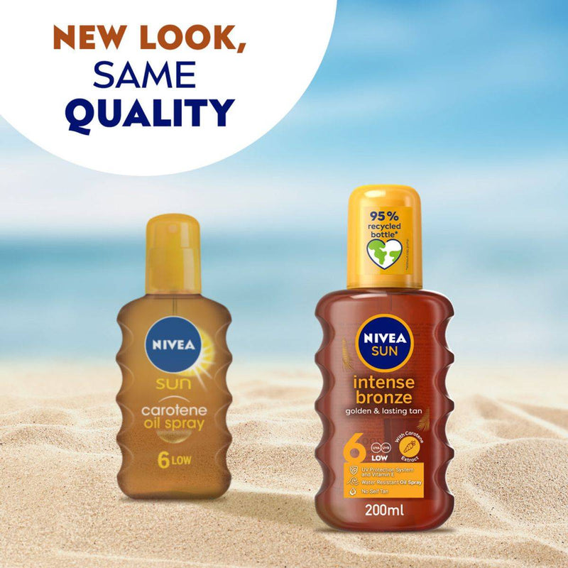 Nivea Sun Carotene Tanning Oil Spray SPF6 200ml
