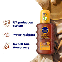 Nivea Sun Carotene Tanning Oil Spray SPF6 200ml