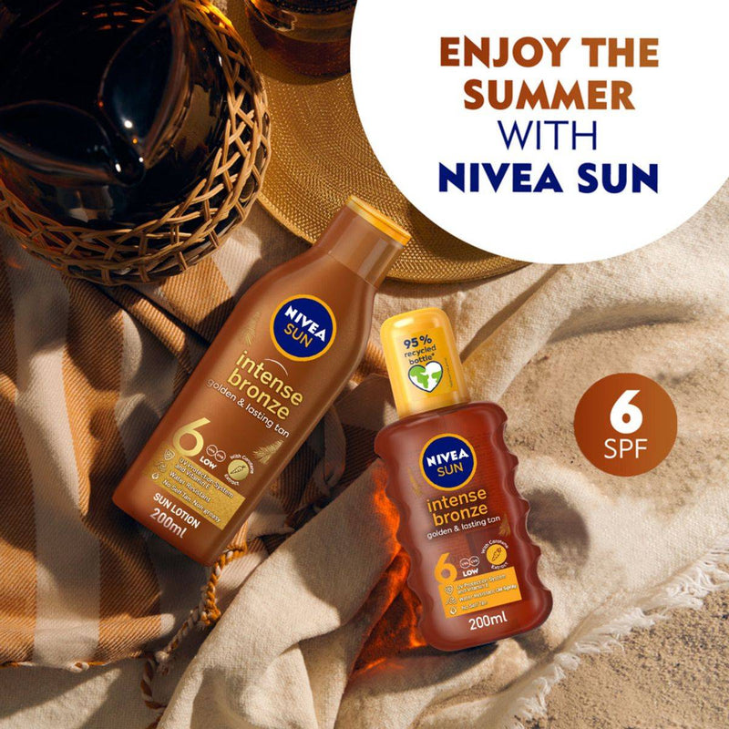 Nivea Sun Carotene Tanning Oil Spray SPF6 200ml