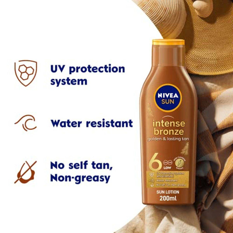 Nivea Sun Carotene Tanning Lotion SPF6 200ml