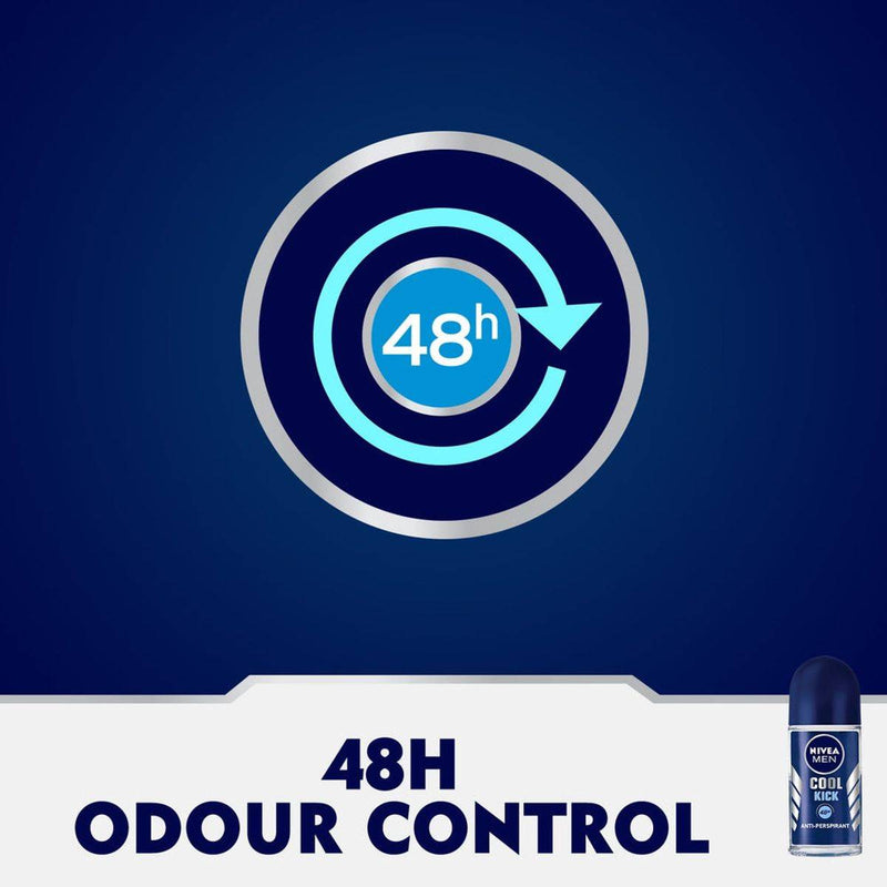 Nivea Men Deodorant Roll On Cool Kick 50ml