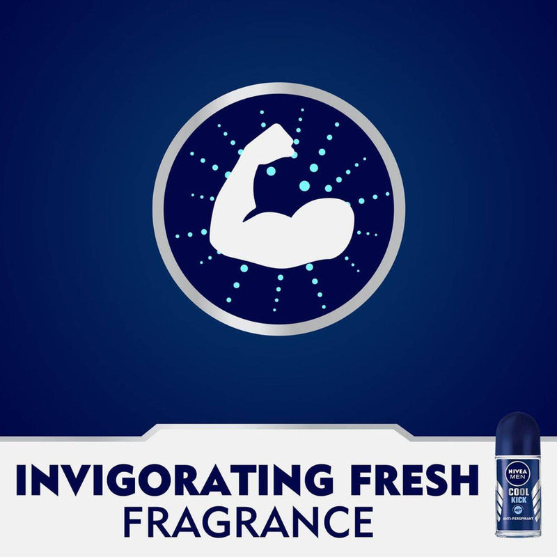 Nivea Men Deodorant Roll On Cool Kick 50ml