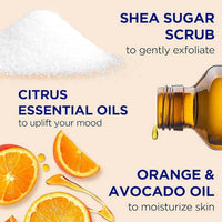 Dr Teals Shea Sugar Scrub Vitamin C & Citrus Essential Oils 538g