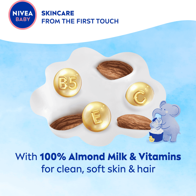 Nivea Baby Shower Gel Head To Toe 200ml