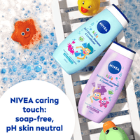 Nivea Kids 3in1 Shower Shampoo Conditioner Girl Sparkle Berry 500ml