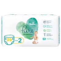 Pampers Diapers Pure Protection Size 2 (4-8kg) 39 Pieces