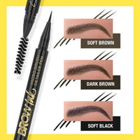 LA Girl Brow Ink Micro Brush Detailer Pen Soft Brown