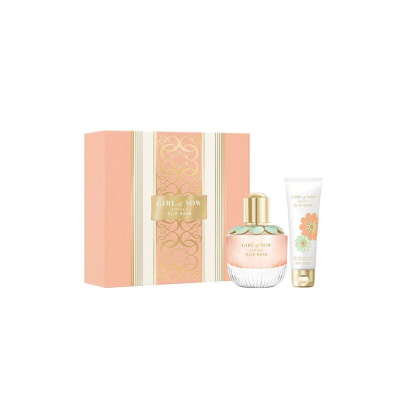 Elie Saab Girl Of Now Lovely (W) Set EDP 50ml + Scented Body Lotion 75ml