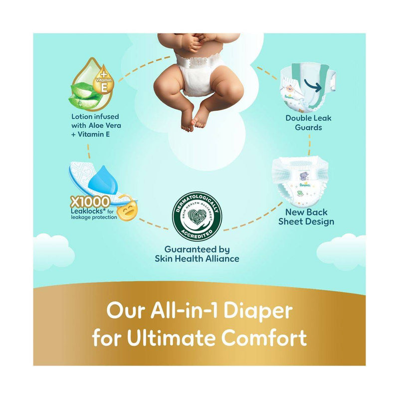 Pampers Diapers Premium Care Taped Size 6 (13+kg) 36 Pieces