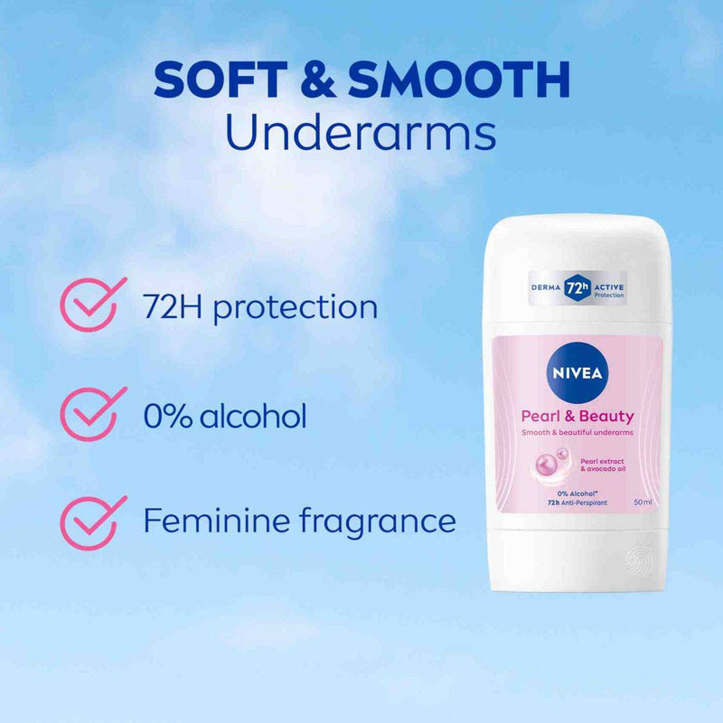 Nivea Women Deodorant Stick Pearl & Beauty 50ml