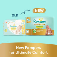 Pampers Diapers Ultimate Comfort Size 0 (<2.5kg) 30 Pieces