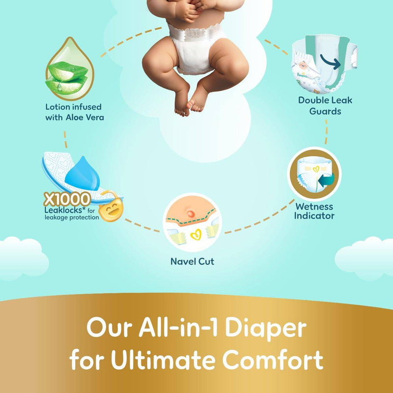 Pampers Diapers Ultimate Comfort Size 0 (<2.5kg) 30 Pieces