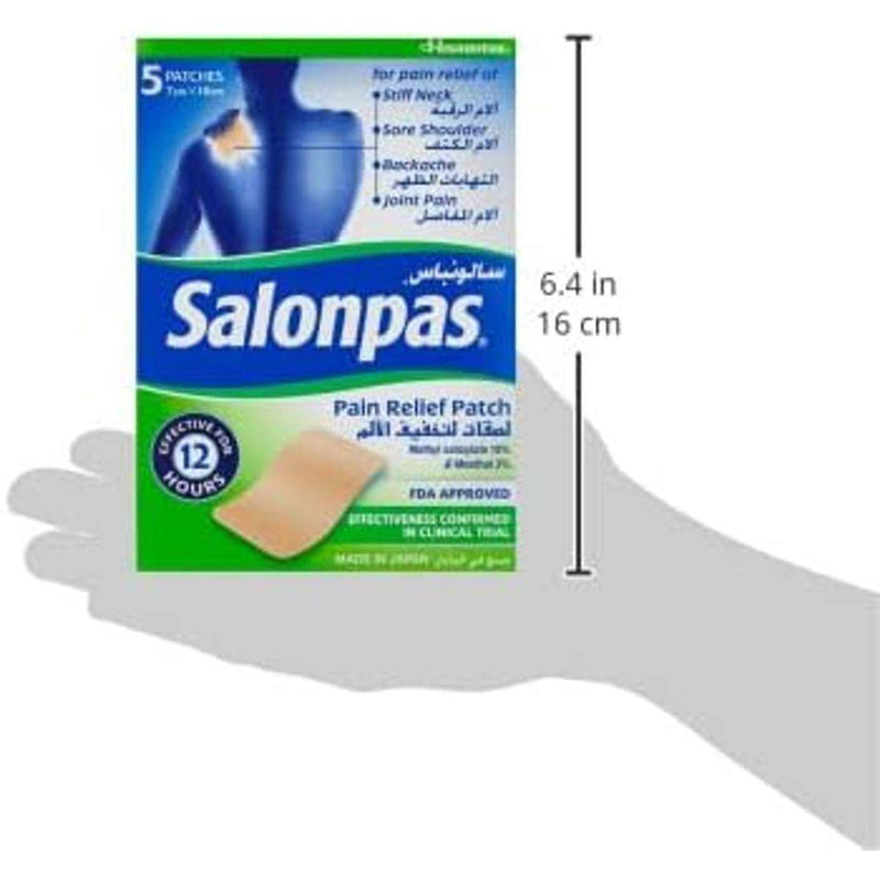 Salonpas Pain Relieving Ultra Thin 5 Patches