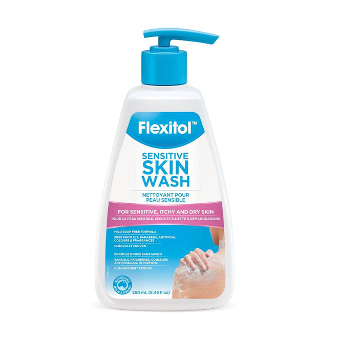 Flexitol Sensitive Skin Wash 250ml
