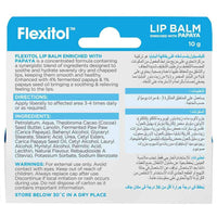 Flexitol Lip Balm Papaya 10g