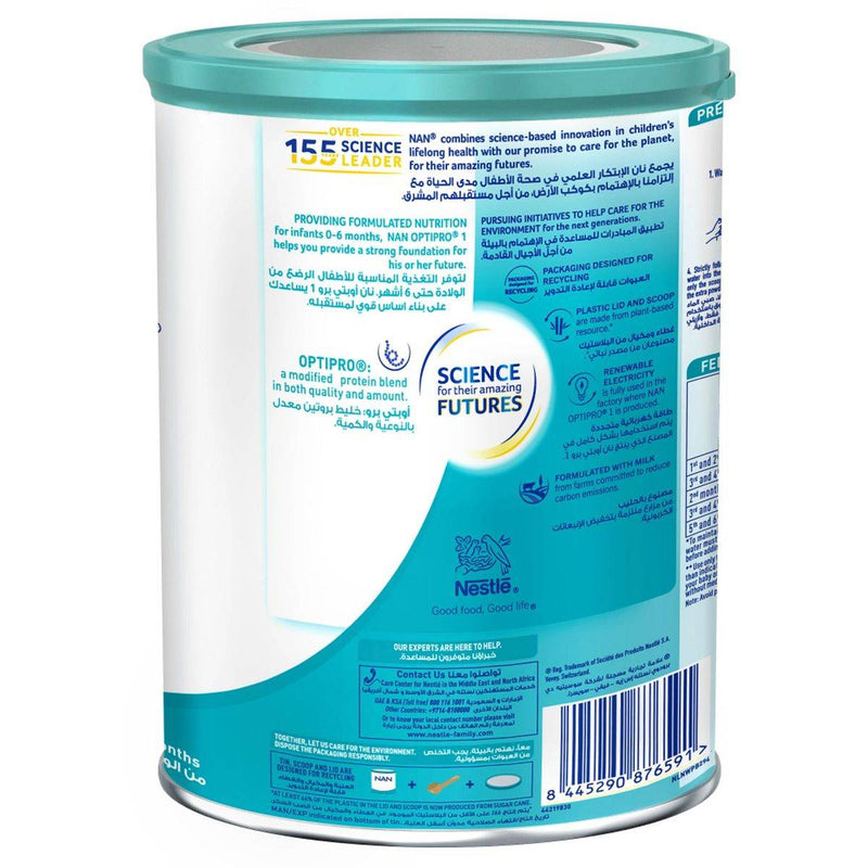 NAN Optipro Infant Formula Stage 1 (0-6 Months) 400g