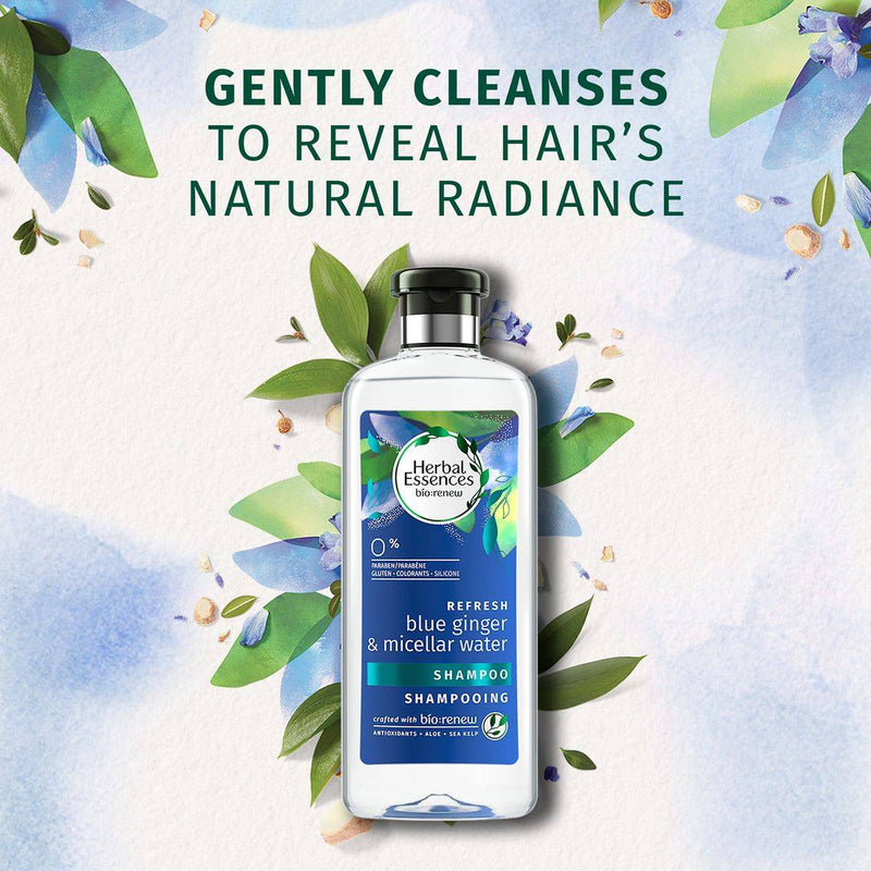 Herbal Essences Bio Renew Blue Ginger & Micellar Water Shampoo 400ml