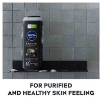 Nivea Men Shower Gel Active Clean Charcoal 500ml