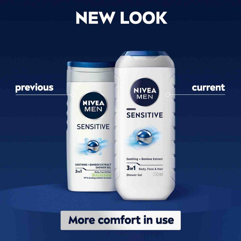 Nivea Men Shower Gel Sensitve 250ml