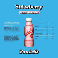 Barebells Protein Milkshake Strawberry 330ml