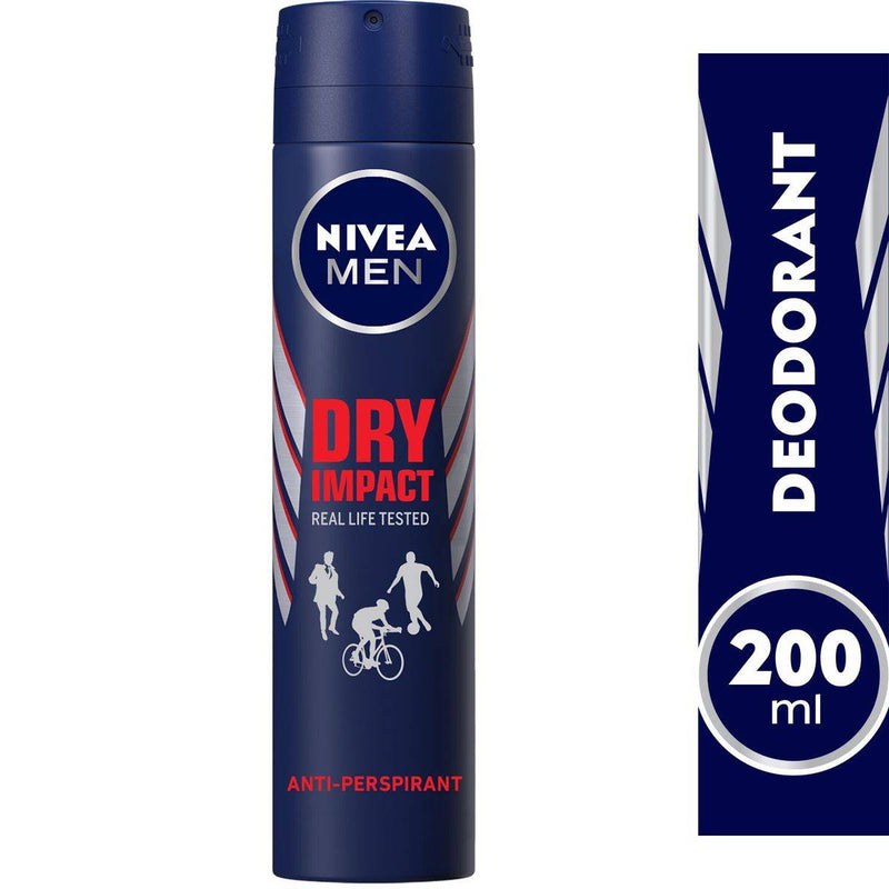 Nivea Men Deodorant Spray Dry Impact 200ml