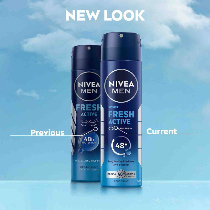 Nivea Men Deodorant Spray Fresh Active 150ml
