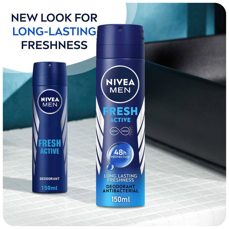 Nivea Men Deodorant Spray Fresh Active 150ml