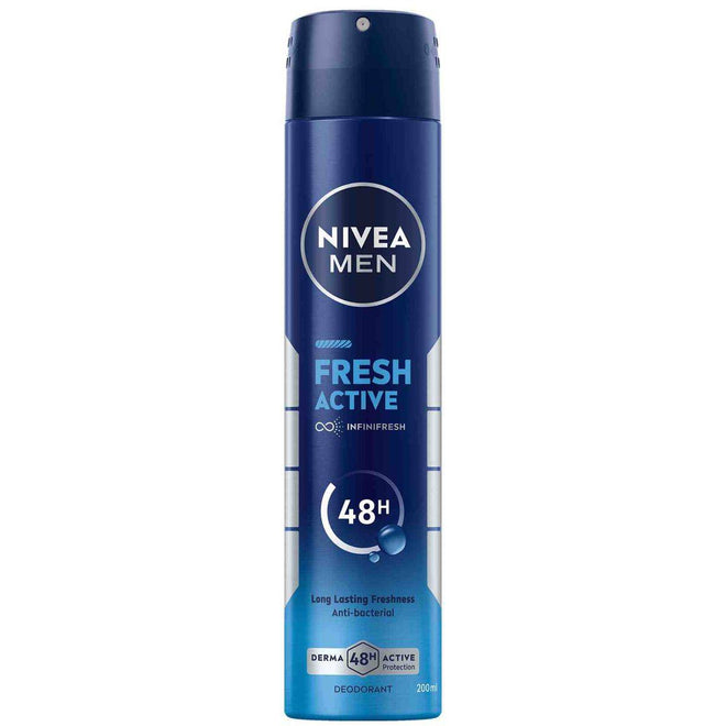Nivea Men Deodorant Spray Fresh Active 200ml