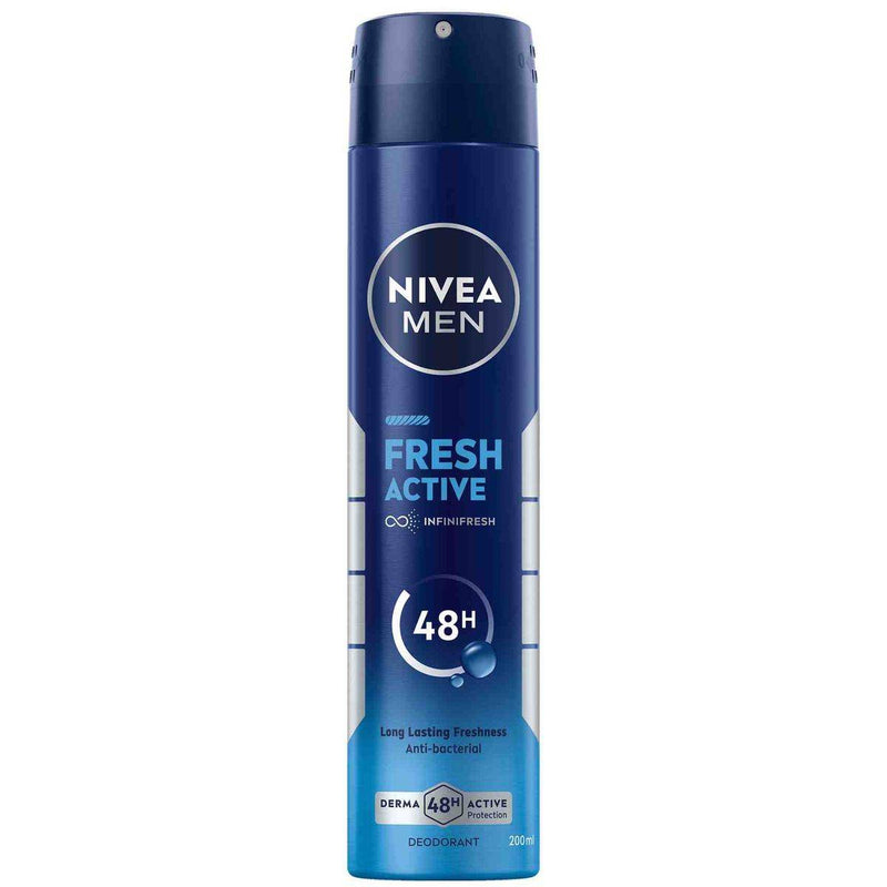 Nivea Men Deodorant Spray Fresh Active 200ml