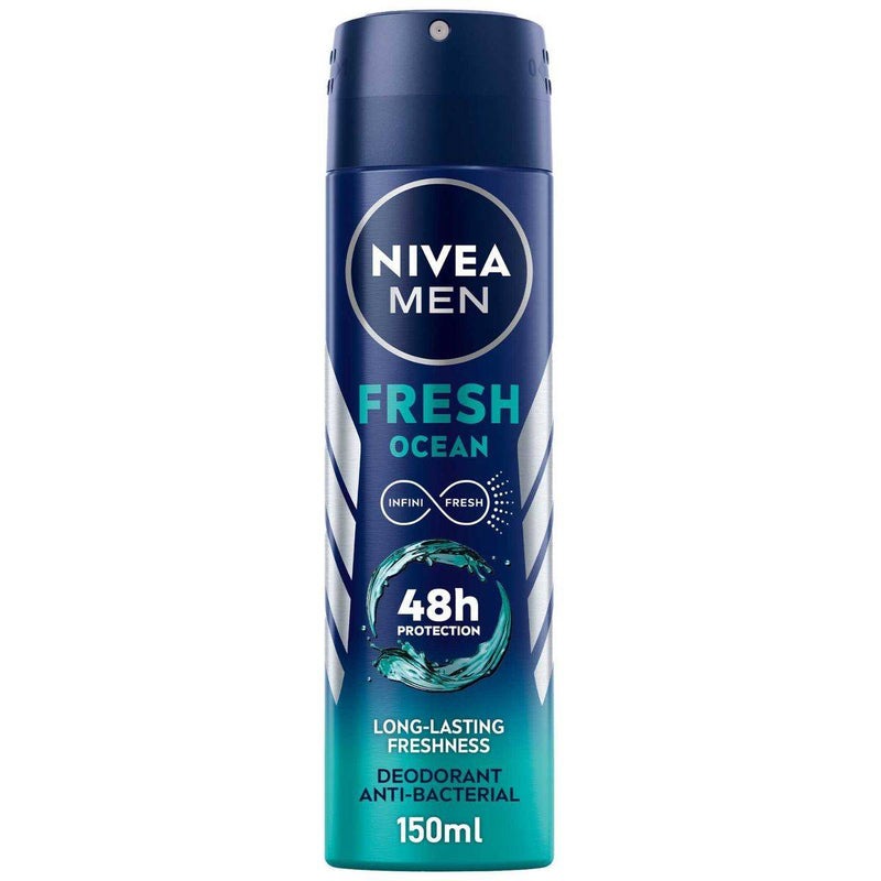 Nivea Men Deodorant Spray Fresh Ocean 150ml
